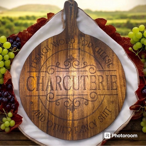 15in Wooden Charcuterie Board